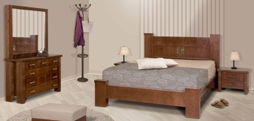 חדר שינה קומפלט דגם R 42 מעץ מלא מבית SLEEPNET