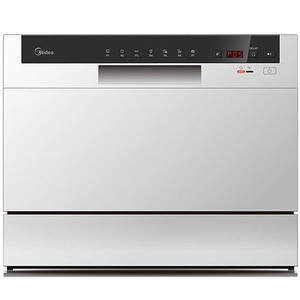 מדיח כלים על השיש  לבן 6455 MIDEA  דגם WQP6  