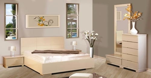 חדר שינה קומפלט דגם R 7 מעץ מלא מבית SLEEPNET