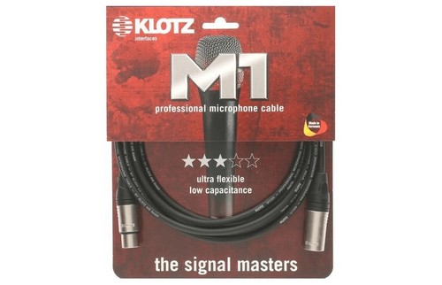 כבל KLOTZ - M1 XLR-XLR 1m