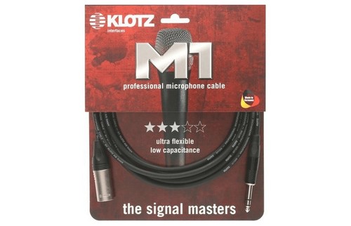 כבל KLOTZ - M1 XLR-PL 3m