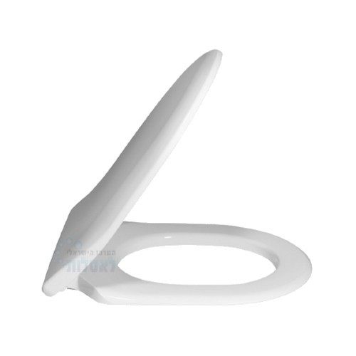 מושב אסלה VB4900004  Villeroy & Boch 9M87S101 | מושב אסלה דק טריקה שקטה | לבן | AVENTO ווילרוי אנד בוש.