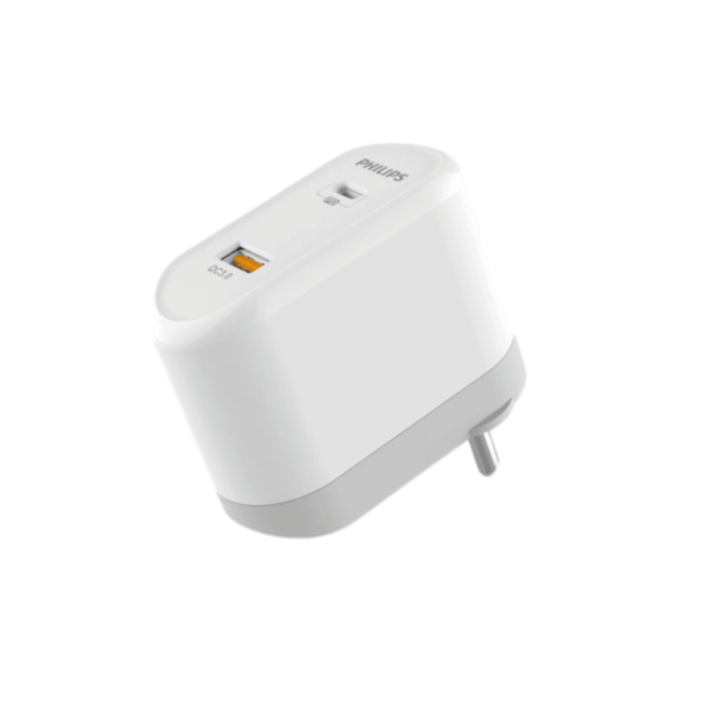 מטען קיר אוניברסלי בעל 2 יציאות: USB ו- type C