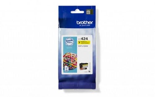 ראש דיו צהוב מקורי Brother LC424Y
