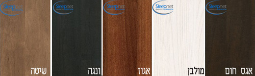 מיטה דגם 1038 עם הפרדה למגזר הדתי ועם ארגזי מצעים