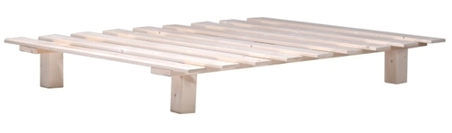 מיטה ברוחב וחצי מעץ מלא דגם סטודנט מבית פולירון