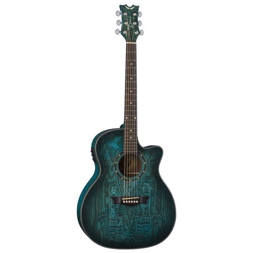 גיטרה אקוסטית מוגברת Dean Guitars Exhibition Quilt Ash Tr