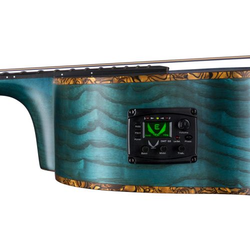 גיטרה אקוסטית מוגברת Dean Guitars Exhibition Quilt Ash Tr