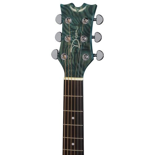גיטרה אקוסטית מוגברת Dean Guitars Exhibition Quilt Ash Tr