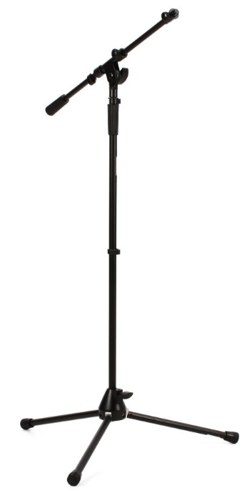 On Stage MS9701TB+ Heavy-Duty Tele-Boom Mic Stand