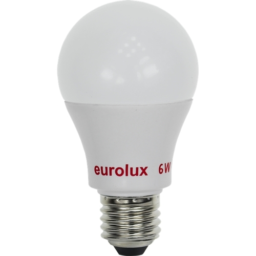 נורת לד צבעוני A60 RGB 6W E27 לא ניתן לעמעום Eurolux יורולוקס