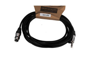 כבל XLR-PL3 נקבה באורך 3 מ` למיקרופון, דגם XFP3 מבית CABLETEK