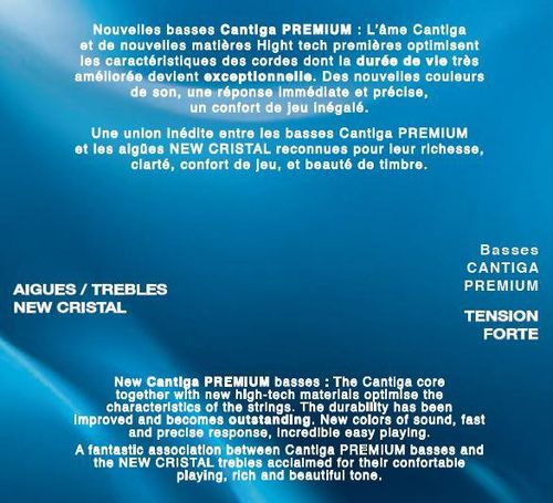 סט מיתרים לגיטרה קלאסית Savarez 510CJP New Cristal Cantiga Premium
