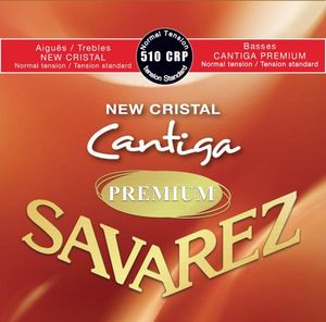 סט מיתרים לגיטרה קלאסית Savarez 510CRP New Cristal Cantiga Premium