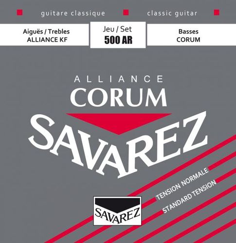 סט מיתרים לגיטרה קלאסית Savarez Alliance Corum 500AR