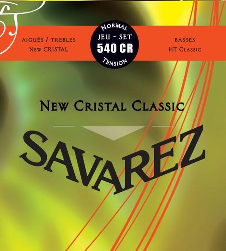 סט מיתרים לגיטרה קלאסית Savarez New Cristal Classic 540CR