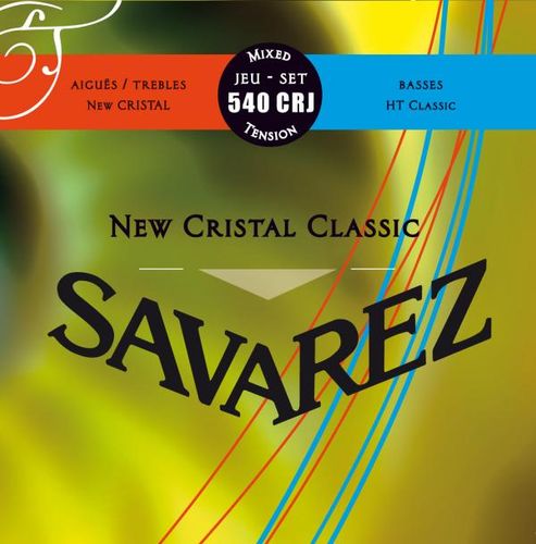 סט מיתרים לגיטרה קלאסית Savarez New Cristal Classic 540CRJ