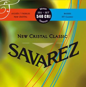 סט מיתרים לגיטרה קלאסית Savarez New Cristal Classic 540CRJ