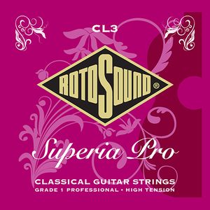 סט מיתרים לגיטרה קלאסית Rotosound Superia Classical Pro High Tension CL3