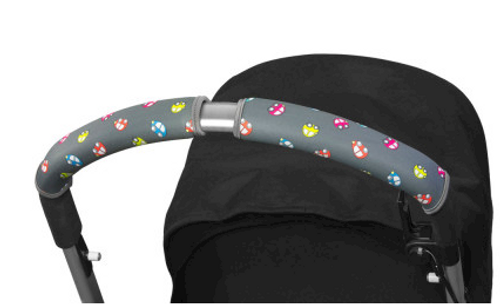 ריפודית XL Citygrips לעגלת תינוק (ידית שלמה) - שחור נקודות לבנות
