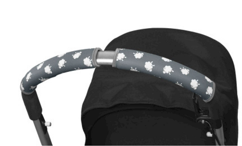ריפודית XL Citygrips לעגלת תינוק (ידית שלמה) - שחור נקודות לבנות