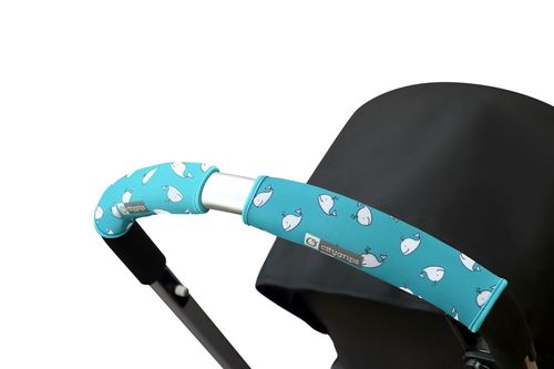 ריפודית XL Citygrips לעגלת תינוק (ידית שלמה) - טורקיז לוויתנים