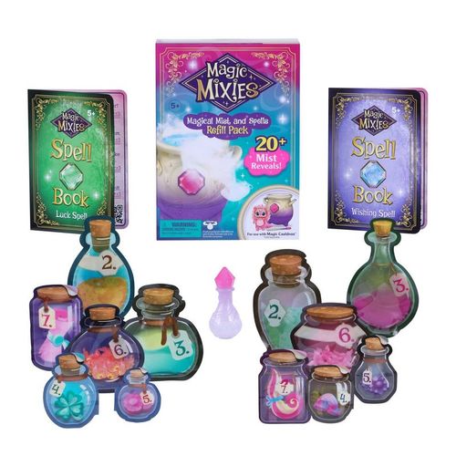אריזת מילוי לקדרת הקסמים של Magic Mixies עם מעל 20 גילויים קסומים ו-2 לחשים חדשים!