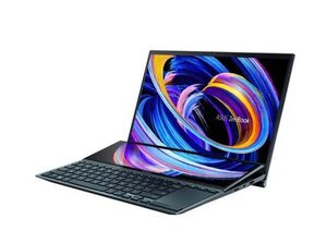 מחשב נייד ASUS ZENBOOK DUO 14 I7-1195G7/16GB/1TB/MX450-2GB/WIN11/14"-TOUCH/BLUE/1.62KG/1Y UX482EGR-