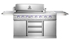 מטבח גינה 6 מבערים + כירה צד ALL GRILL air system 38031