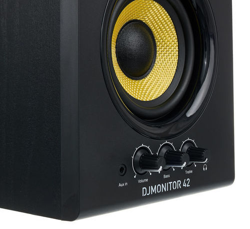 זוג מוניטורים 4 אינץ' DJ Monitor 42 שולחנים   Hercules DJ