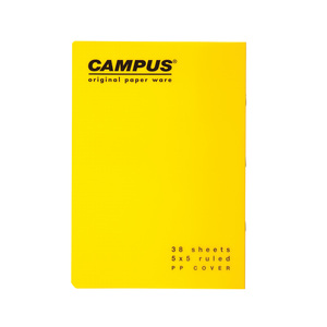 מחברת מעבדה כריכת פלסטיק - A4 שורה CAMPUS