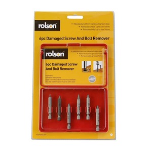 סט חולצי ברגים 6 יחידות ROLSON