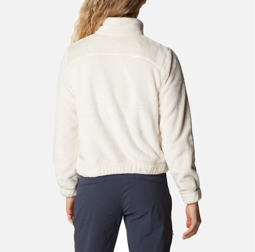 מעיל פליז לנשים Fireside Full Zip Chalk