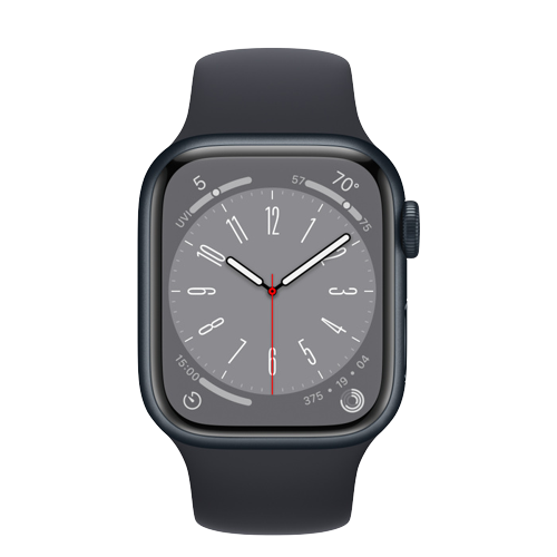 שעון Apple Watch Series 8 MNHV3HB/A GPS + Cellular 41mm שחור