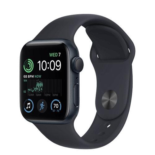 שעון Apple Watch SE 2022 MNJT3HB/A GPS 40mm שחור