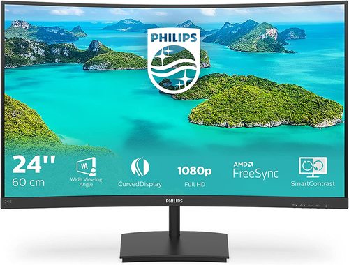 מסך מחשב 23.6 ‏אינטש Philips 241E1SC/00 Full HD