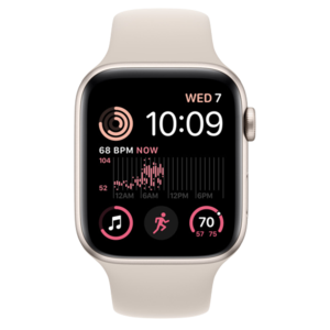 שעון Apple Watch SE 2022 MNPT3HB/A GPS + Cellular 44mm לבן