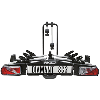 DIAMANT SG3: מנשא אופניים מתקפל מסוג “מגש” – 3 זוגות