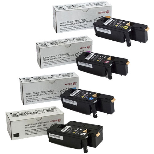סט טונרים מקוריים XEROX 106R02763/2/1/0