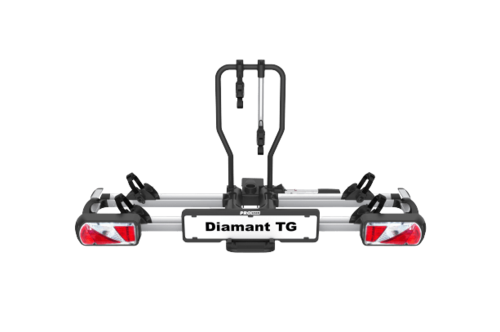 DIAMANT TG: מנשא אופניים מתקפל מסוג “מגש” – 2 זוגות, עם אפשרות הרחבה ל 3 זוגות, בתוספת תשלום