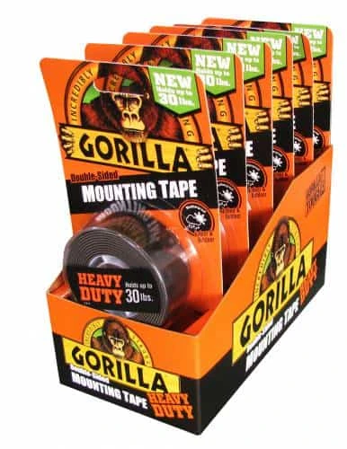 סרט הדבקה דו צדדי שחור - גורילה GORILLA