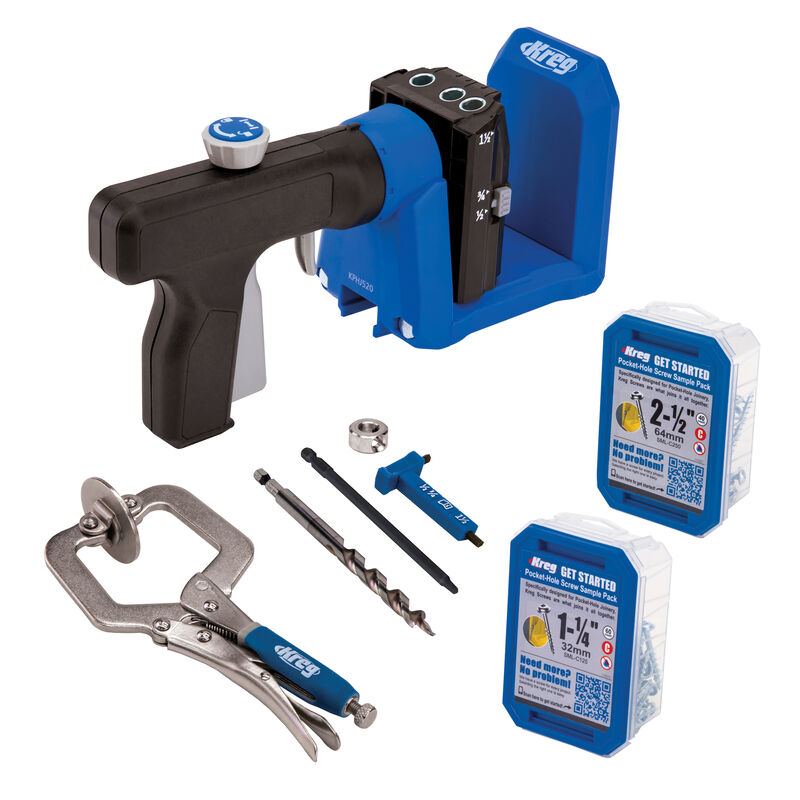 מערכת קידוח Pocket-Hole Jig 520PRO - קרג Kreg