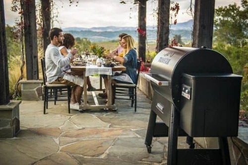 מעשנת בשר וגריל בשר - Traeger טרייגר - דגם איירונווד Ironwood 650