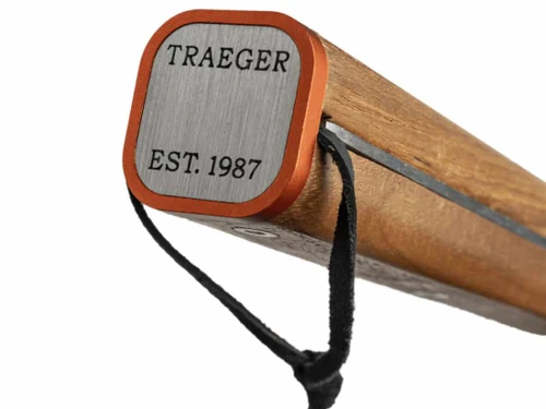 מרית למנגל מעץ טיק ונירוסטה - Traeger טרייגר