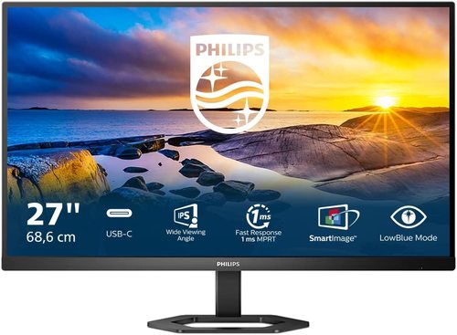 מסך מחשב 27 ‏אינטש Philips USB-C 27E1N5300AE Full HD