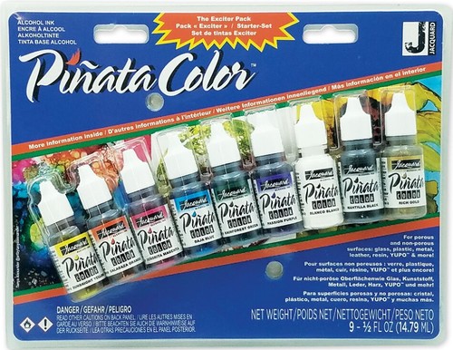 דיו אלכוהולי PINATA, סט 9 צבעים JAC9916