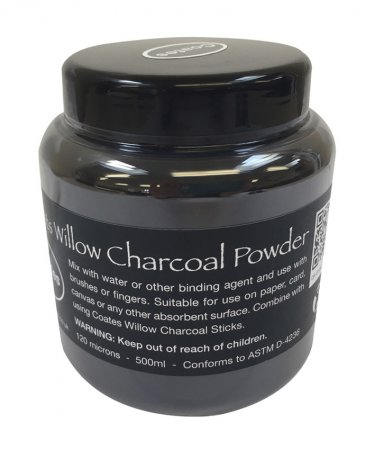 אבקת פחם Artists Willow Charcoal Powder