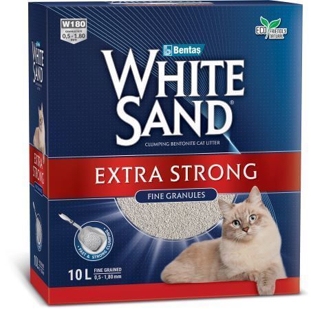 חול וויט סנד 10 ליטר בקרטון WHITE SAND EXTRA STRONG  