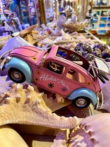 חיפושית רטרו ורודה 