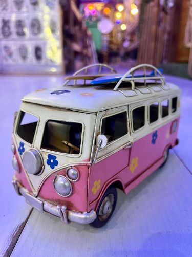 ואן טיולים רטרו גלשנים ירוק